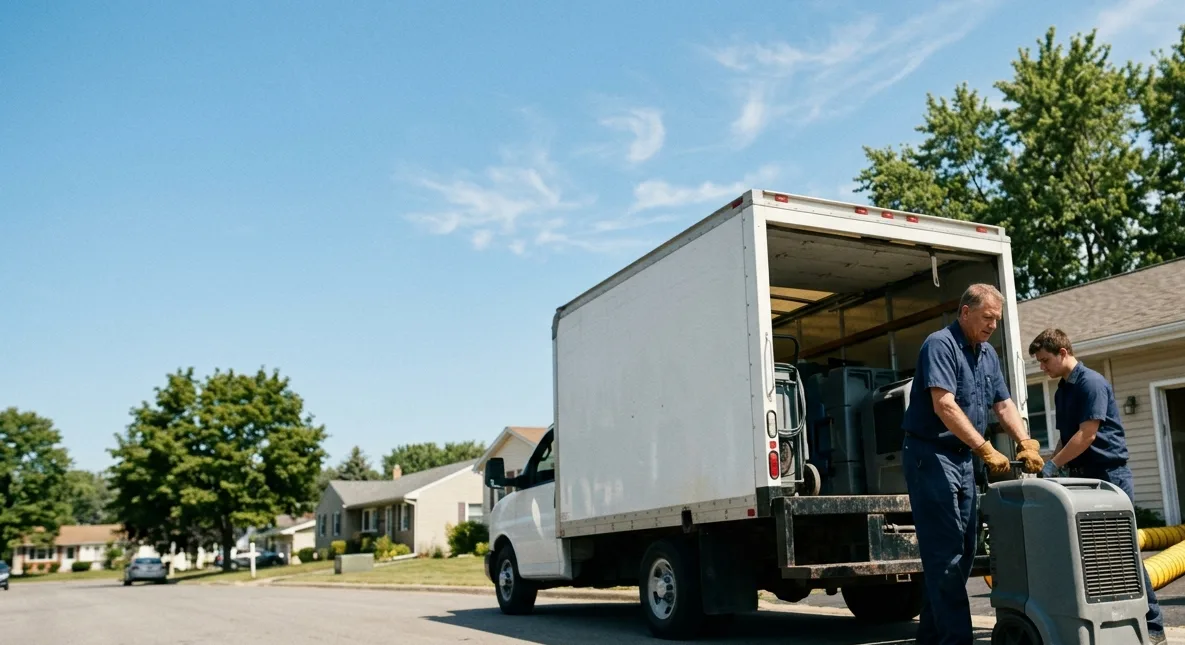 Water Damage Cleanup in Bismarck, IL near me